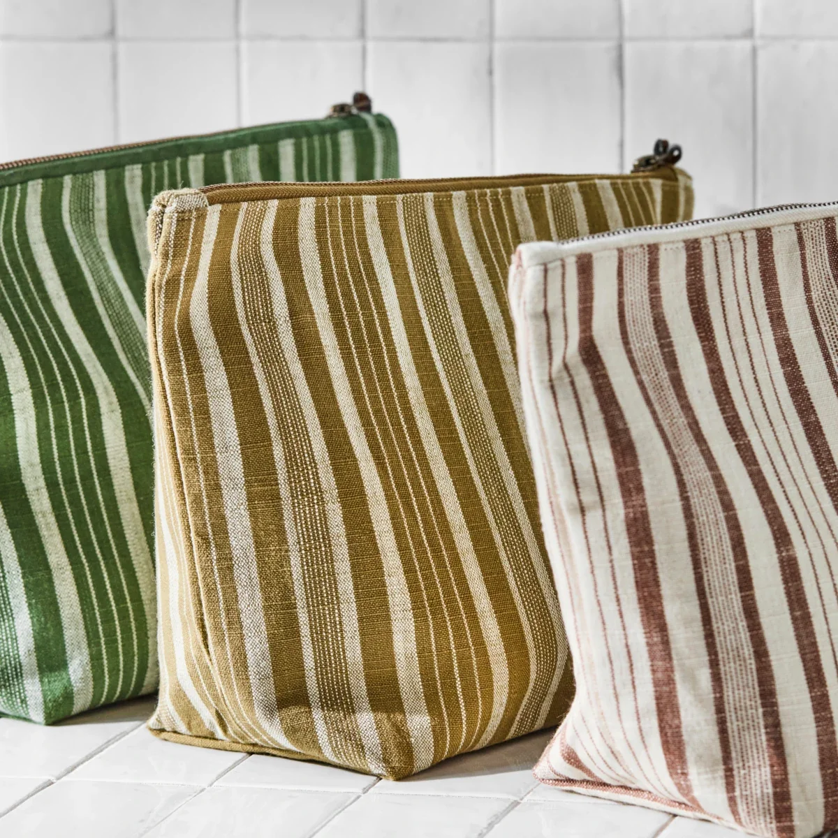 Toilettaske, MKDark Olive, Mørk Oliven - Billede 3