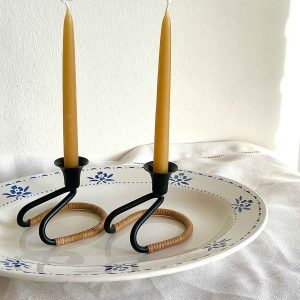 Lysestager med flet