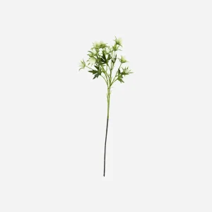 Artificial flower, HDEryngium, Hvid