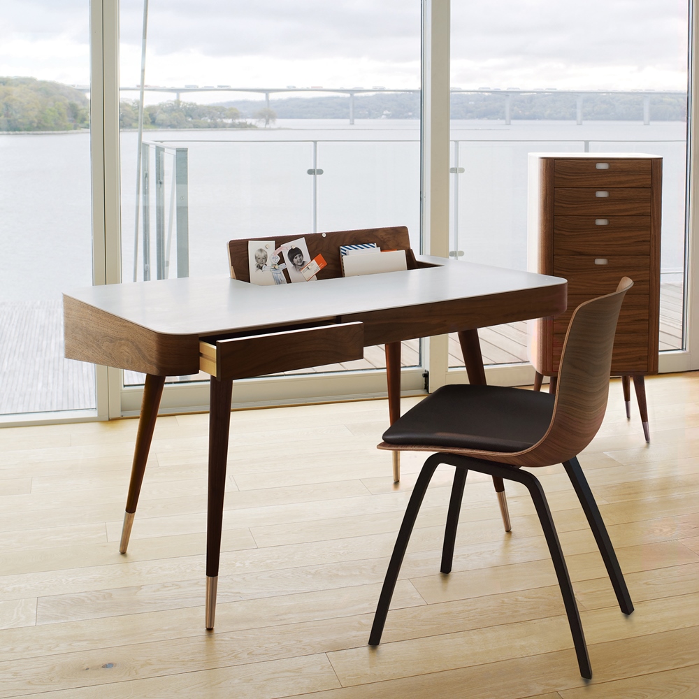 AK 1330 Point skrivebord – 124 x 70cm – Naver - Billede 6