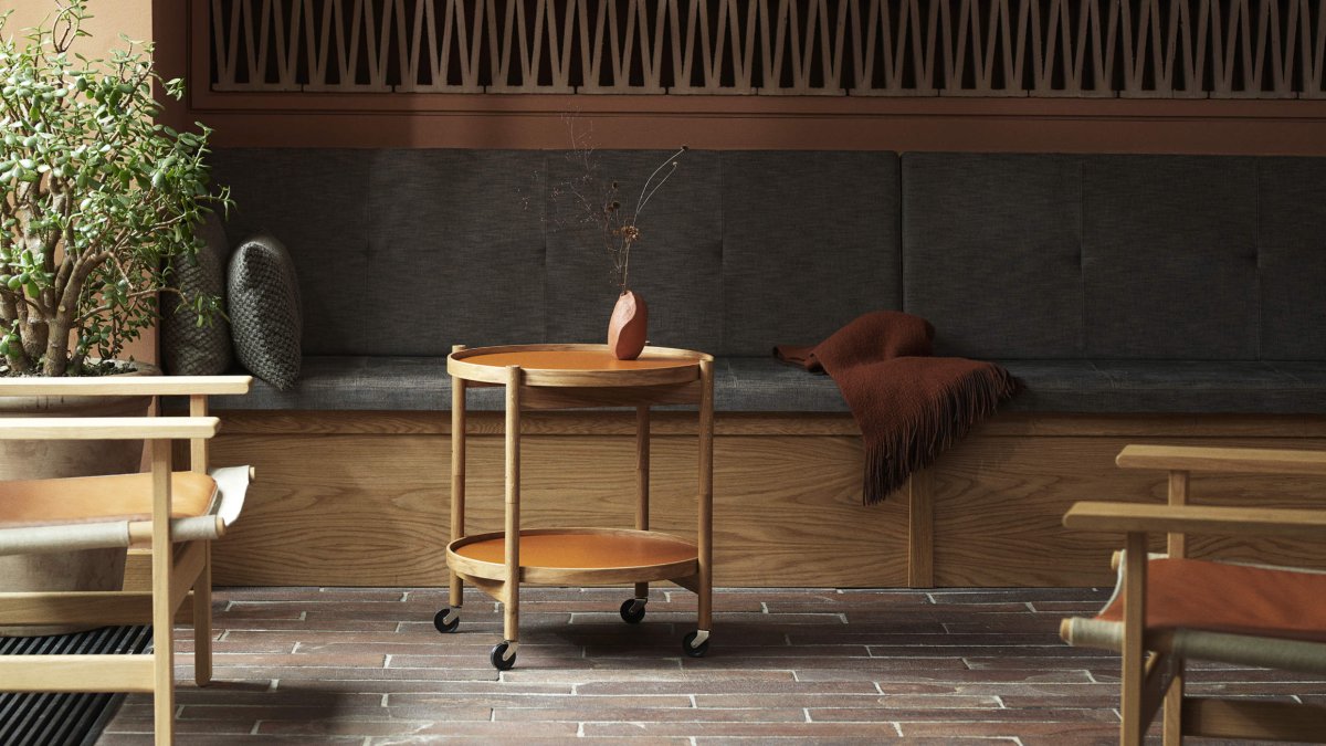 Bakkebord Ø50 cm – Design af Hans Bølling for Brdr. Krüger - Billede 4