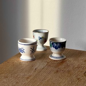 Porcelænsæggebægre