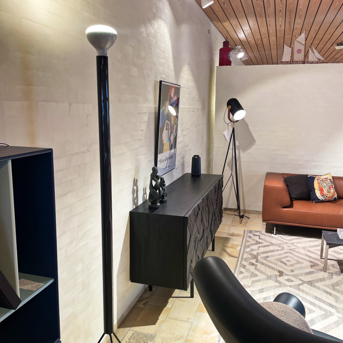 FLOS Gulvlampe – Luminator Antracite - Billede 4