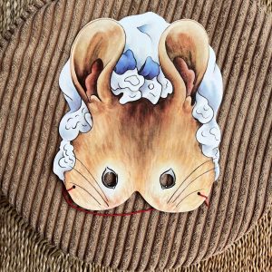 Vintage Peter Rabbit maske - Lady Mouse