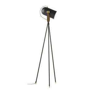 Le Klint 362 Carronade II – Standerlampe – Sort eller røget eg