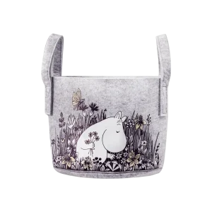 Moomin opbevaringskurv - 17L Flower Field