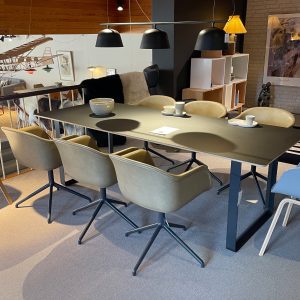 MUUTO Fiber Armchair – 6 stk. drejestole – Udstillingsmodel