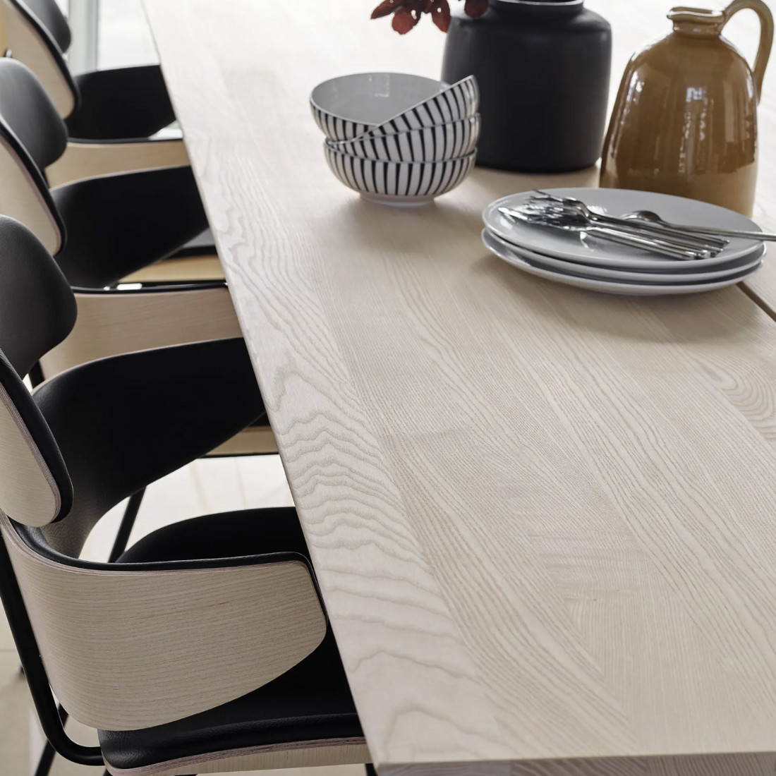Plank Table GM 3200 – L180-300cm – Naver spisebord - Billede 6