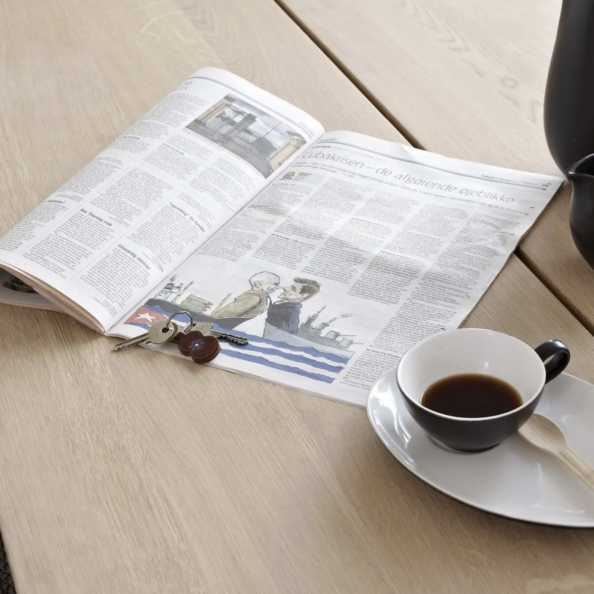 Plank Table GM 3200 – L180-300cm – Naver spisebord - Billede 5