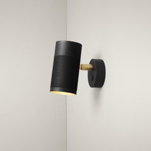 Patrone Small Spot Lampe Black/Brass – Sæt af 2 stk – Thorup – Udstillingsmodel