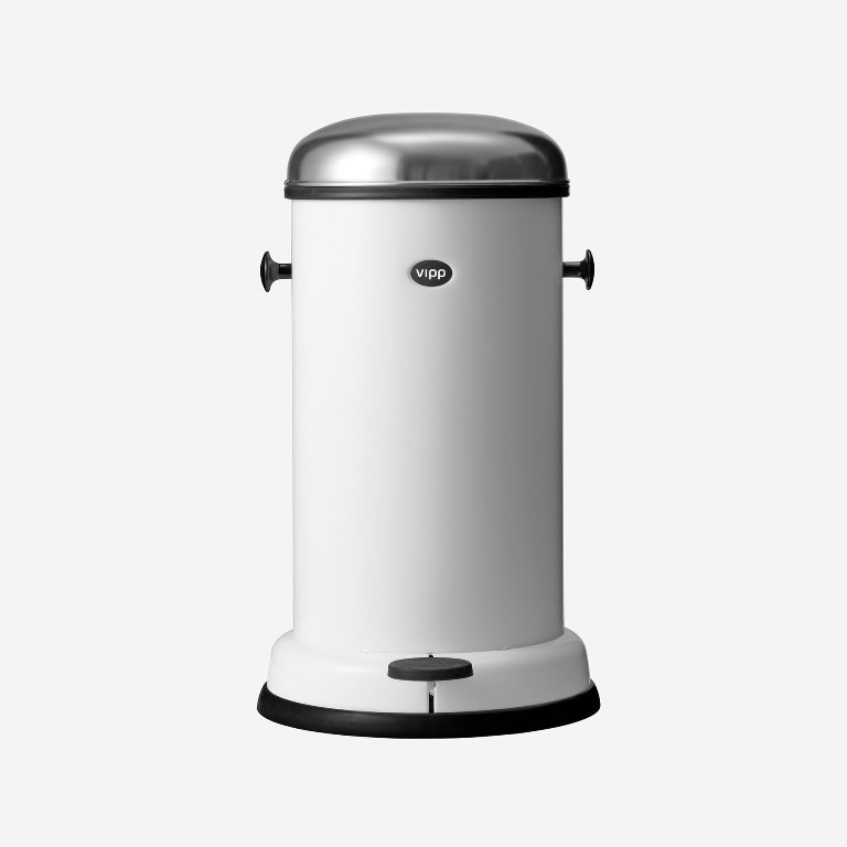 Vipp 15 Pedalspand (14 liter) Hvid