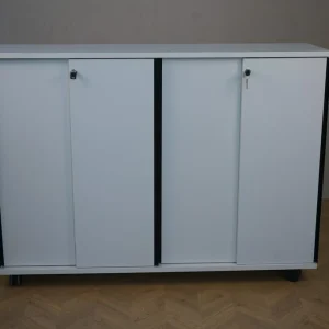 Holmris Kontorskab – Hvid 160x118x42
