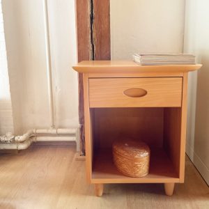 Falsig – Sengeborde – Dampet bøg – 2 stk. – Udstillingsmodel